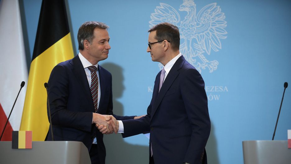 Morawiecki nie mógł wystąpić w Brukseli. Premier Belgii grzmi 