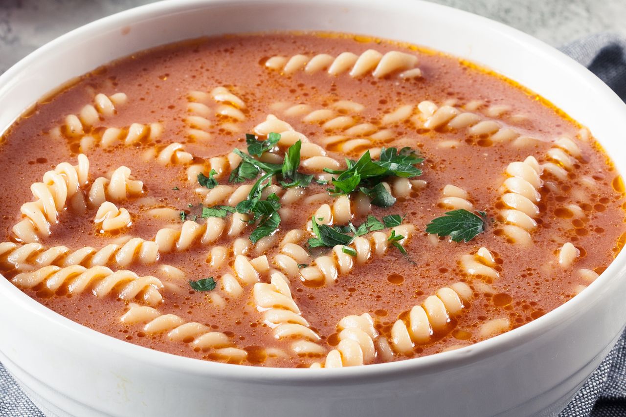 Tomato soup is one of our favorite soups.