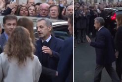Sarkozy trafił do więzienia. Nagrania sprzed domu byłego prezydenta Francji