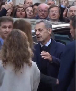 Sarkozy trafił do więzienia. Nagrania sprzed domu byłego prezydenta Francji