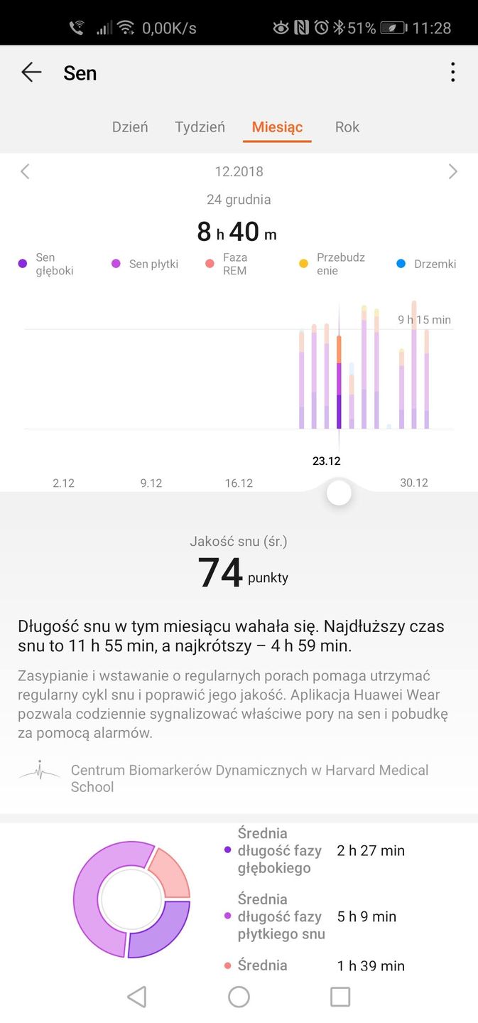 Test Honor Band 4. Opaska sportowa, z którą można popływać 12