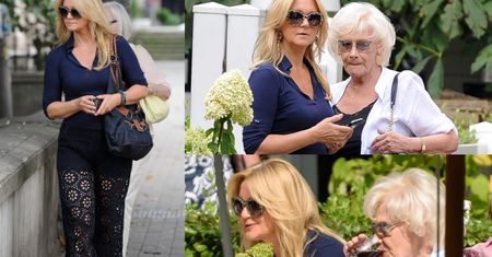 Grażyna Torbicka z mamą na obiedzie (ZDJĘCIA)