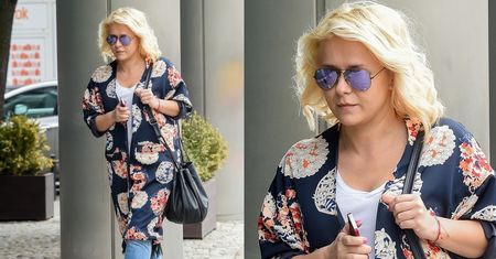 Zamyślona Aneta Zając wychodzi z "Dzień Dobry TVN" (ZDJĘCIA)