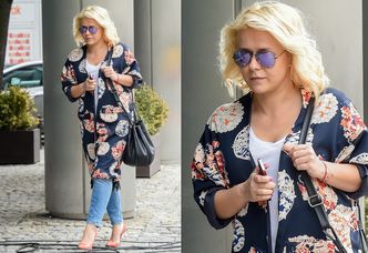 Zamyślona Aneta Zając wychodzi z "Dzień Dobry TVN" (ZDJĘCIA)