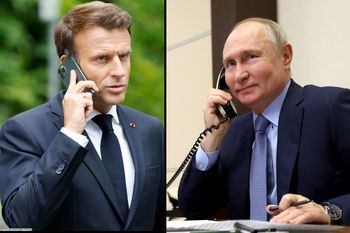 Putin chce rozmawiać z Francją. Macron zadowolony