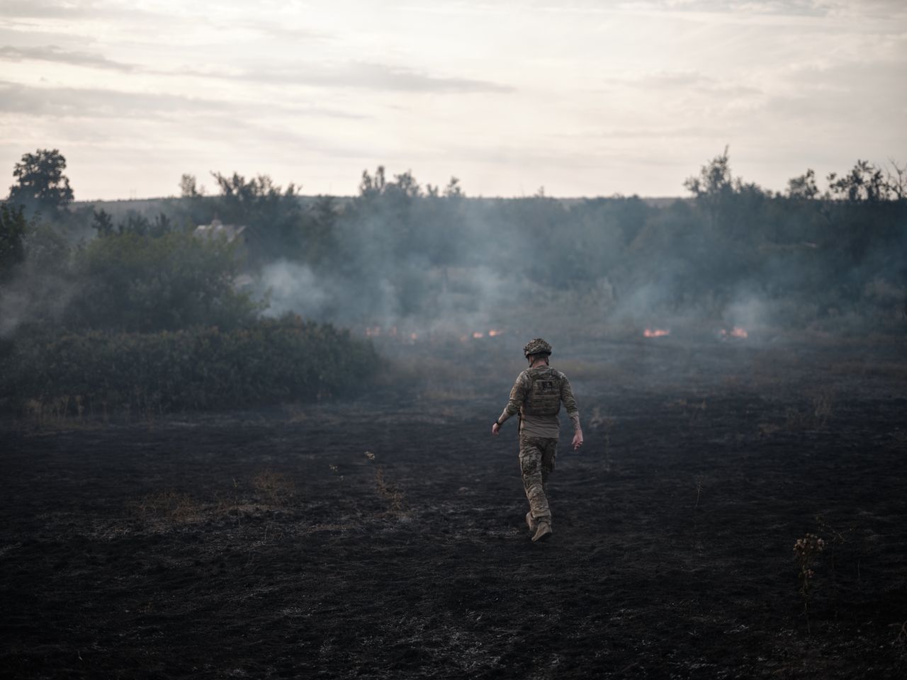 War in Ukraine. Russians captured the towns of Urozhayne and Staromaiorsk.