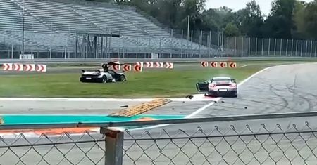 Porsche 911 GT2 RS i Pagani Huayra warte 10 mln zł rozbite na torze. To nie był wyścig!