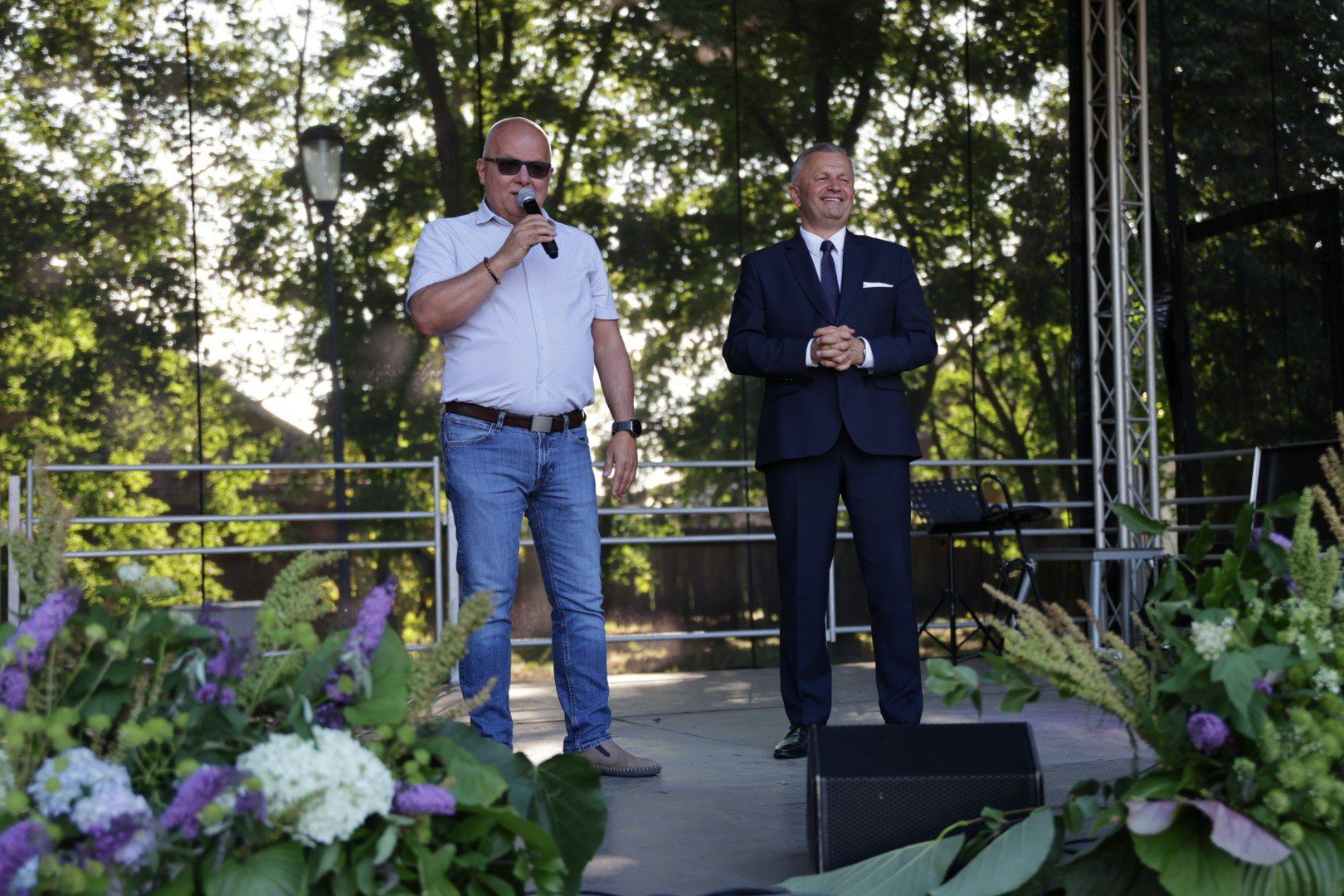 Przemawia Jacek Skórski prezes Wojewódzkiego Funduszu Ochrony Środowiska i Gospodarki Wodnej w Kielcach.
