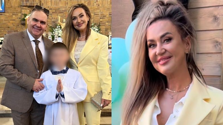 Agnieszka Kotońska świętowała komunię wnuka