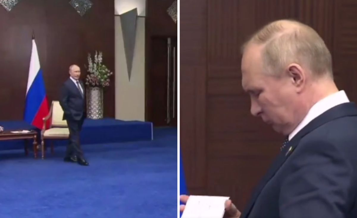 Władimir Putin znów czeka