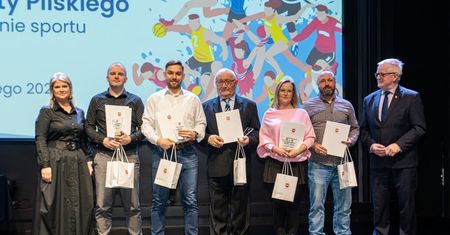 Sportowe nagrody starosty pilskiego