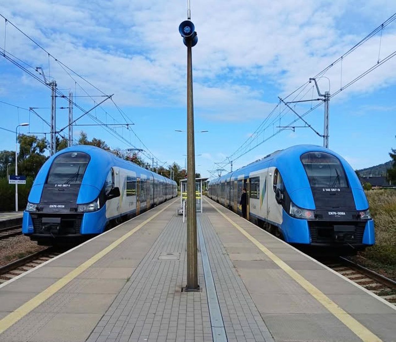 Niemowlę w wózku odjechało bez matki. Dramatyczne chwile w pociągu