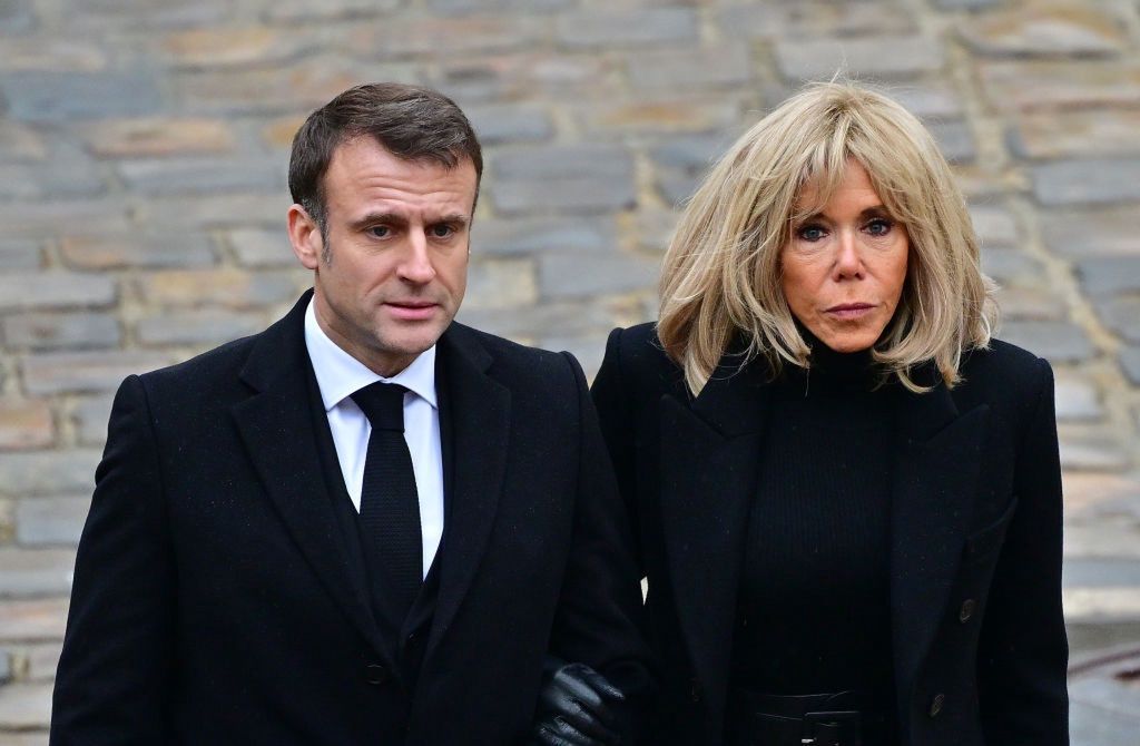 Emmanuel Macron i Brigitte Macron