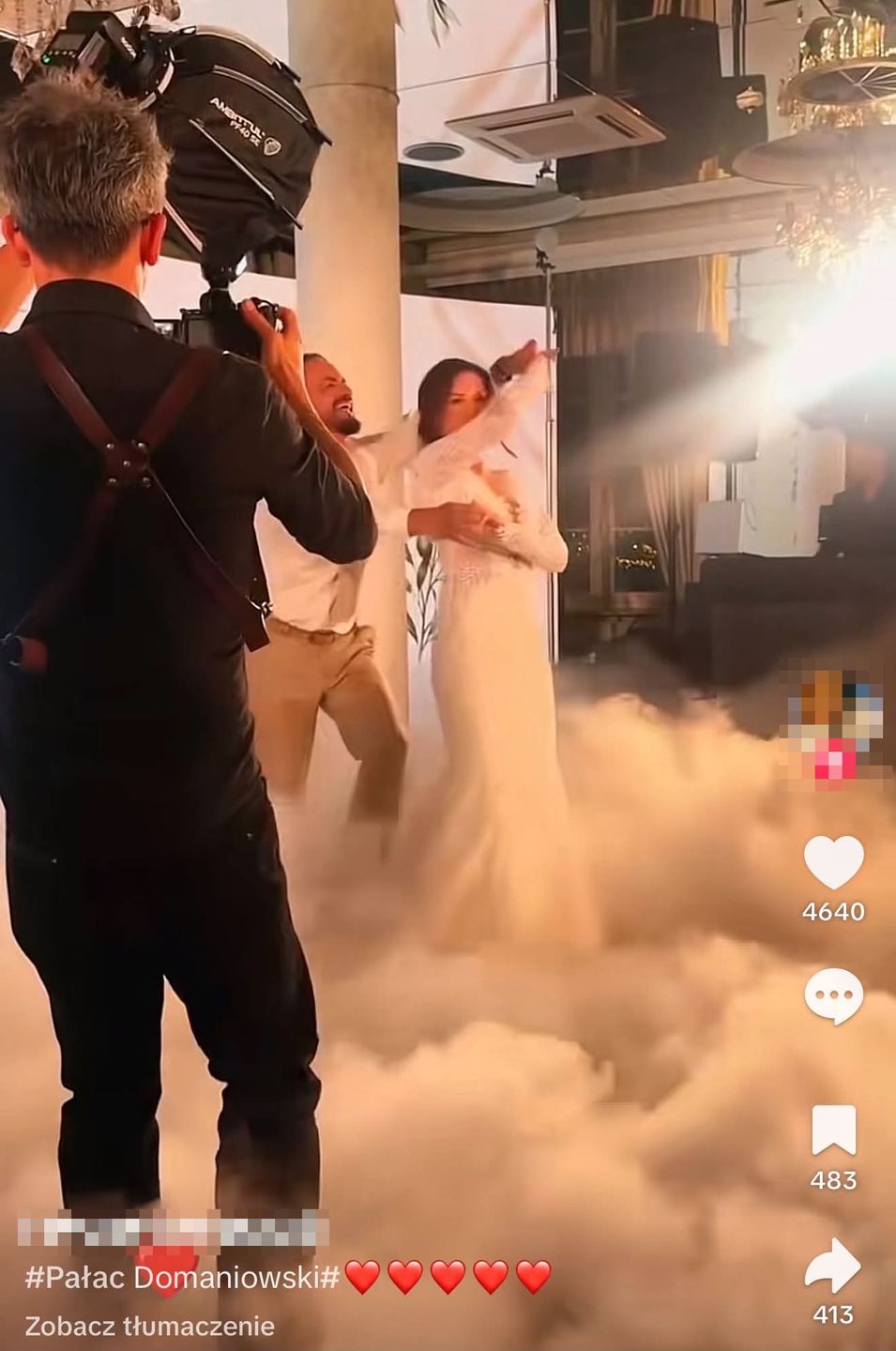 Pierwszy taniec Agustina Egurroli i Diany