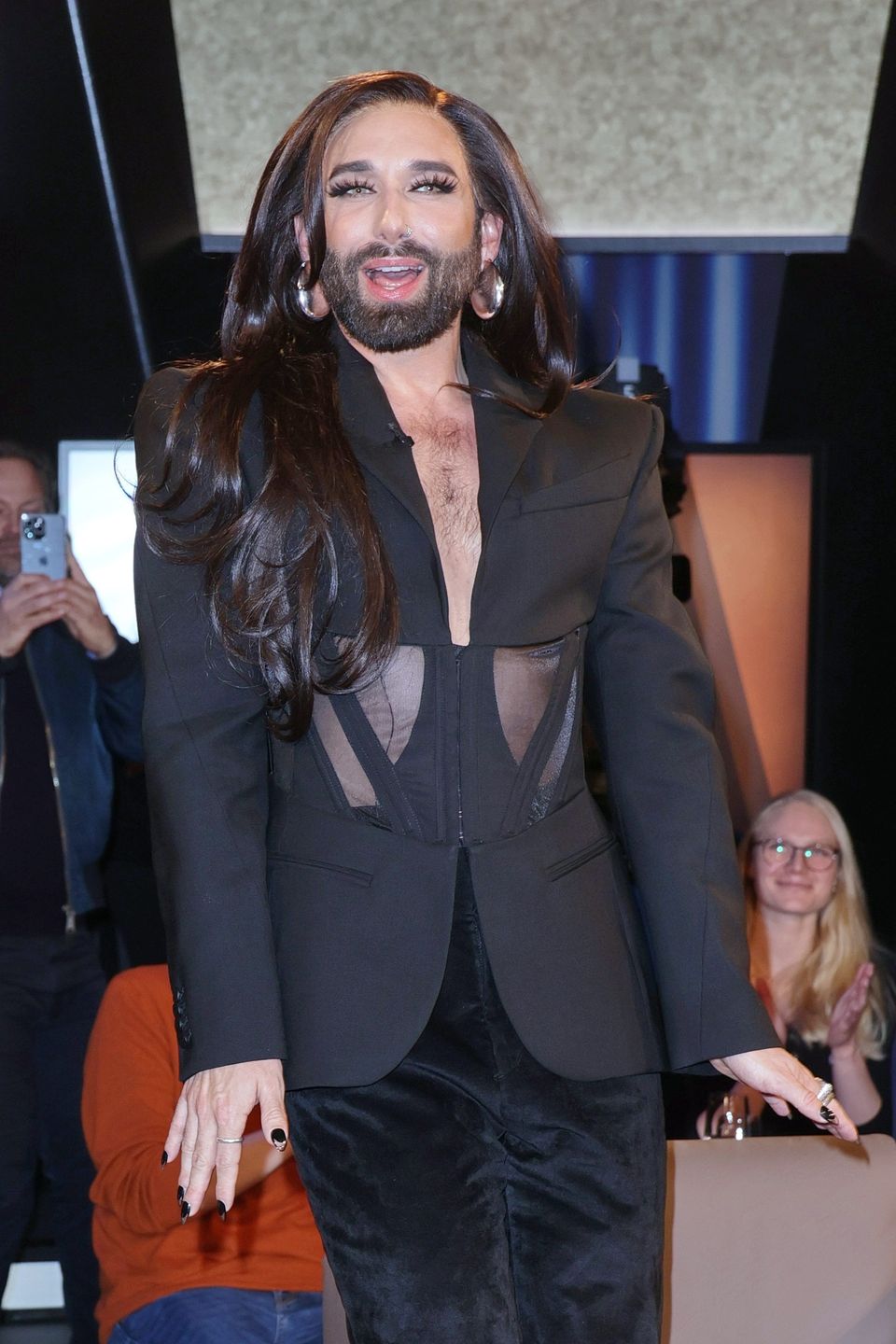 Conchita Wurst zachwycona Justyną Steczkowską