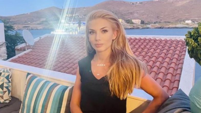 Izabella Łukomska-Pyżalska pozdrawia z greckich wakacji