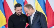 Zełenski spotkał się z Tuskiem. "Z nami ma pan karty mocniejsze"