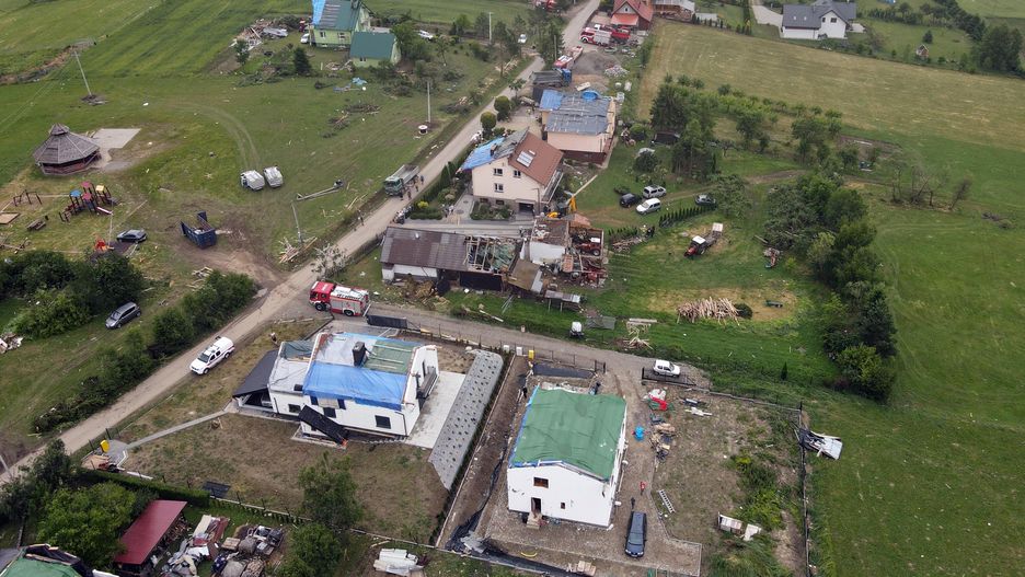 Trąba powietrzna w Małopolsce. Wniosek wojewody dla czterech miejscowości