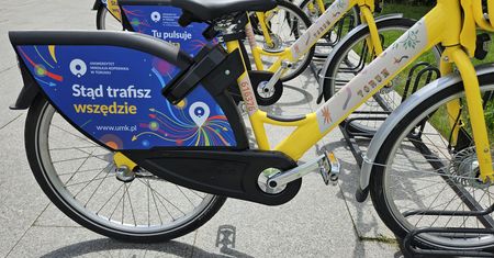 Torunianie wreszcie mogą skorzystać z roweru miejskiego
