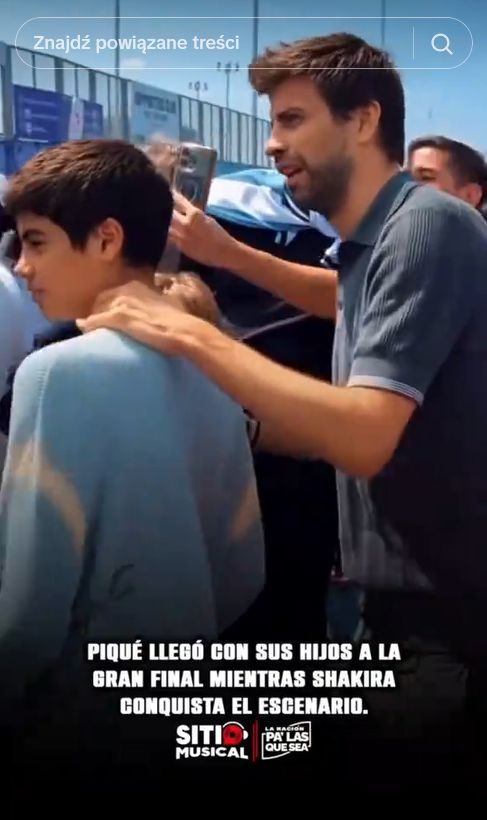 Gerard Pique z synami
