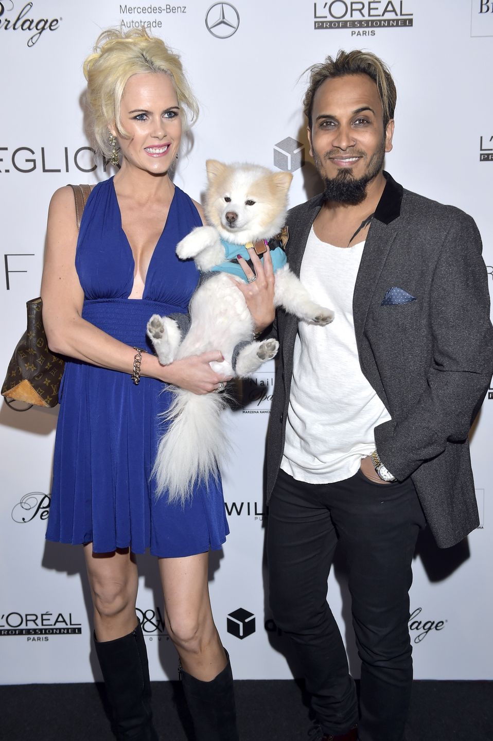 Iwona Burnat i Reggie Benjamin w 2018 r.