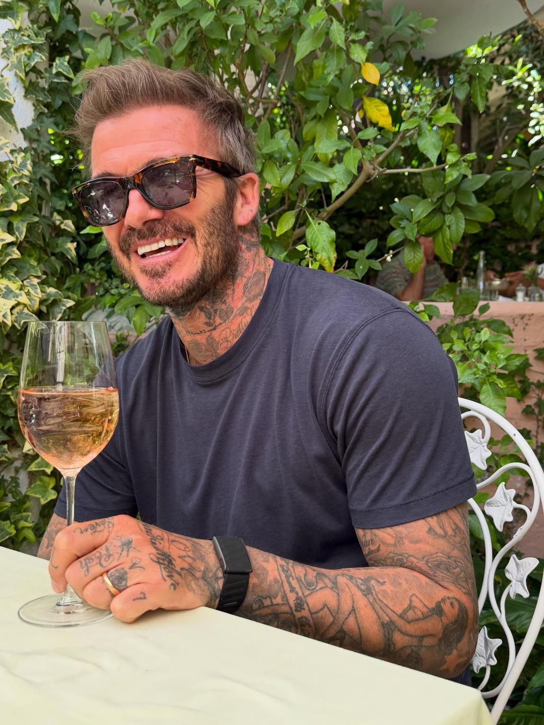 David Beckham świętuje Dzień Ojca