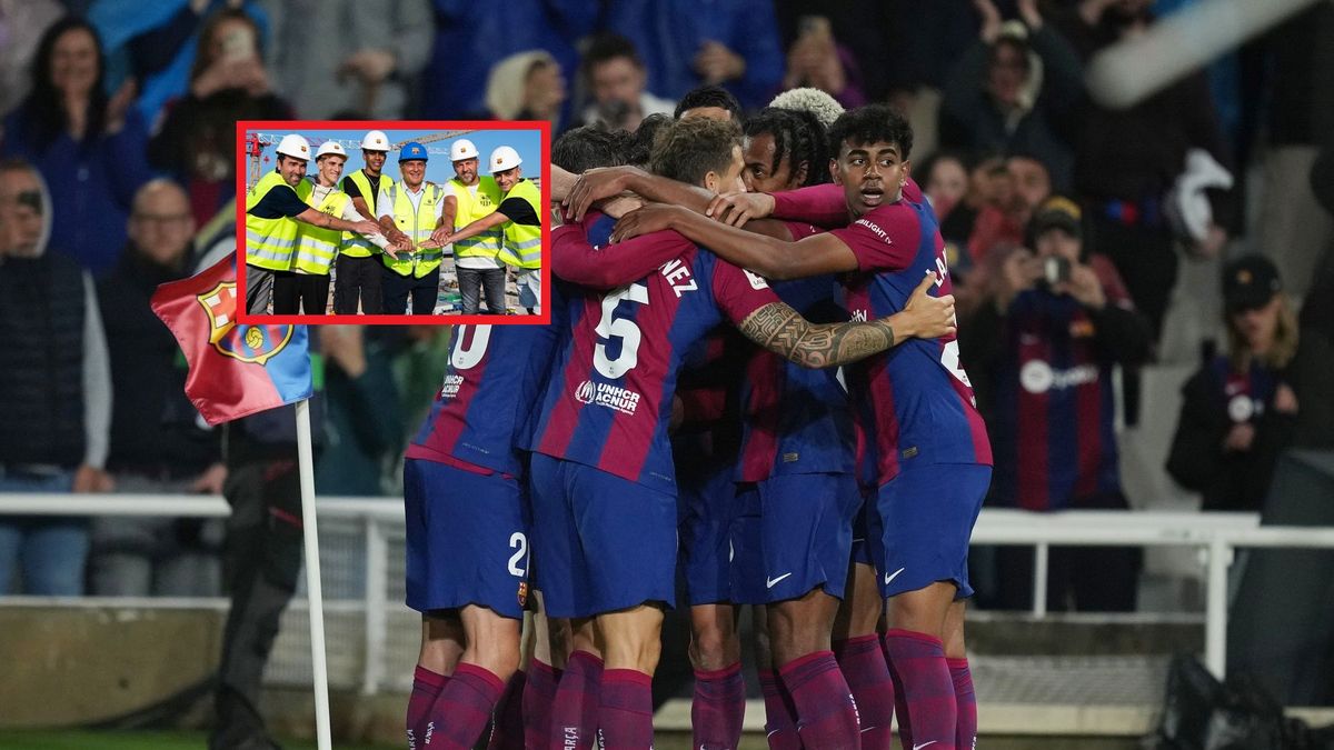 Na zdjęciu: piłkarze FC Barcelony