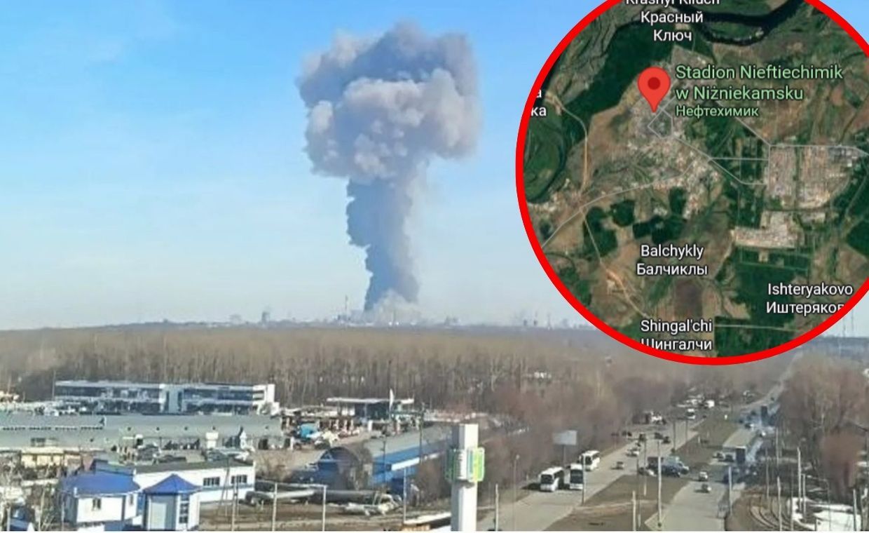 Pożar w rosyjskich zakładach petrochemicznych. Wzrosła liczba ofiar