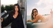 Kourtney Kardashian relacjonuje rodzinny czas na wakacjach i pozuje w SKĄPYM bikini