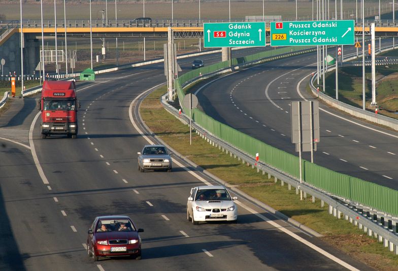 Pierwszy odcinek autostrady A1. Otwarto go w 2007 r.