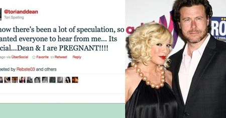 Tori Spelling jest w ciąży!