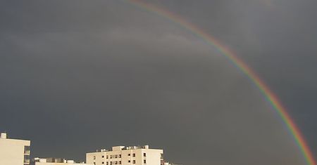 Tęcza nad Warszawą