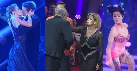 "Taniec  z gwiazdami": Ewa Kasprzyk nie wytrzymała i spoliczkowała Andrzeja Grabowskiego na wizji!