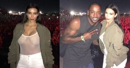 Kim Kardashian szaleje na festiwalu w prześwitującym topie