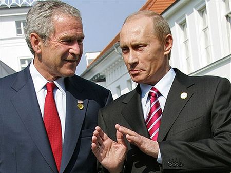 Putin i Bush będą rozmawiać o tarczy antyrakietowej