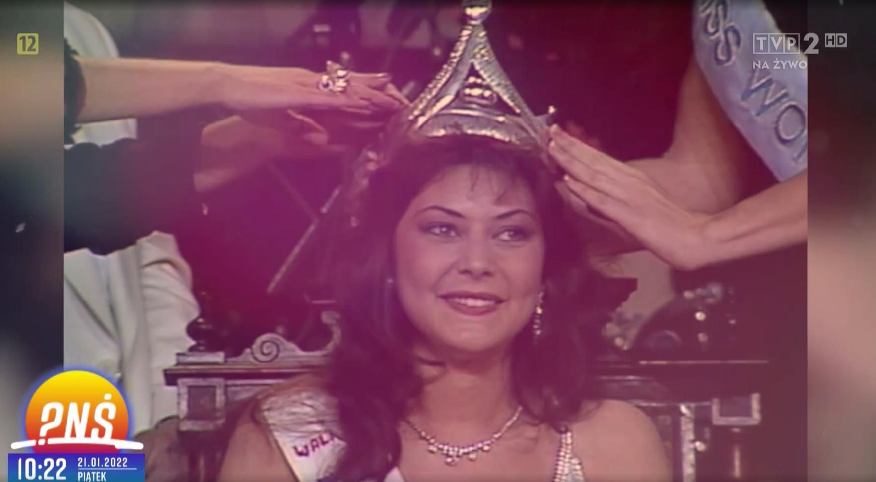 Karina Wojciechowska w 1991 roku