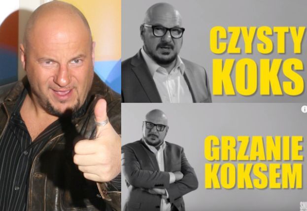 Tymczasem w "SNL Polska"... Gąsowski śmieje się z oskarżeń o ćpanie i reklamuje "CZYSTY KOKS": "Ja się NICZYM NIE PODZIELĘ!"