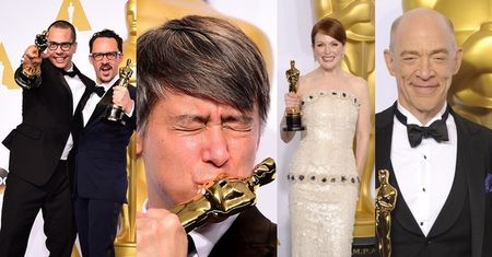 Oscary 2015: "Birdman" NAJLEPSZYM FILMEM, Redmayne i Moore NAJLEPSZYMI AKTORAMI!