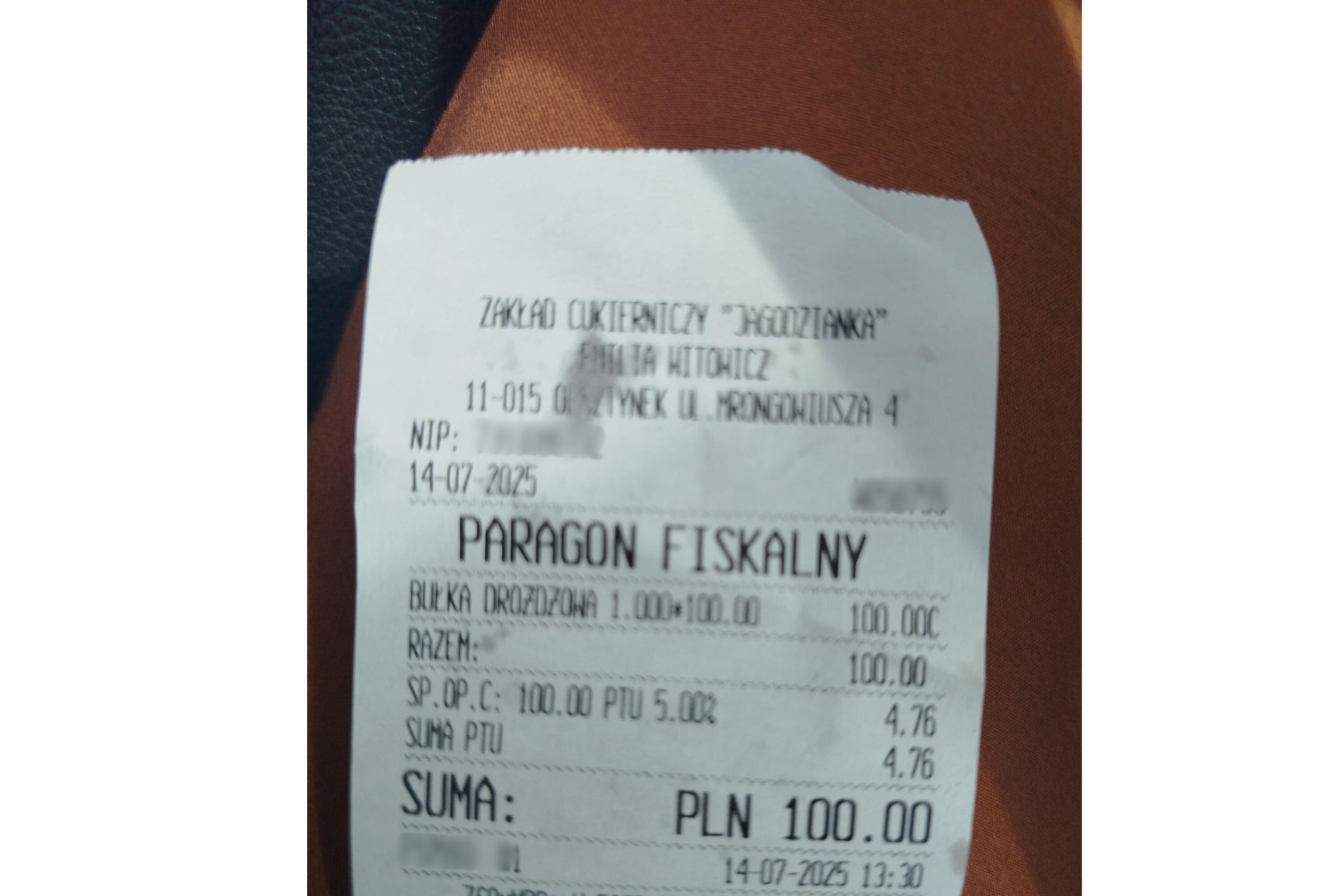 Ile za jagodziankę z Olsztynka?