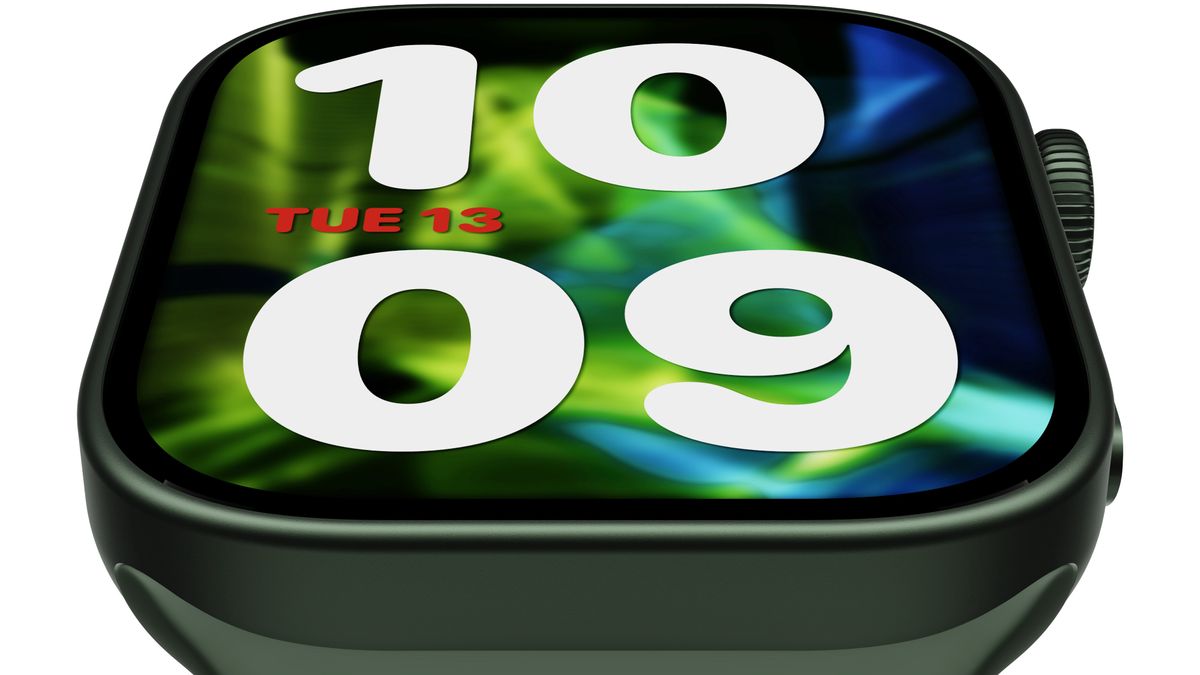 Przewidywany wygląd zegarka Apple Watch Pro