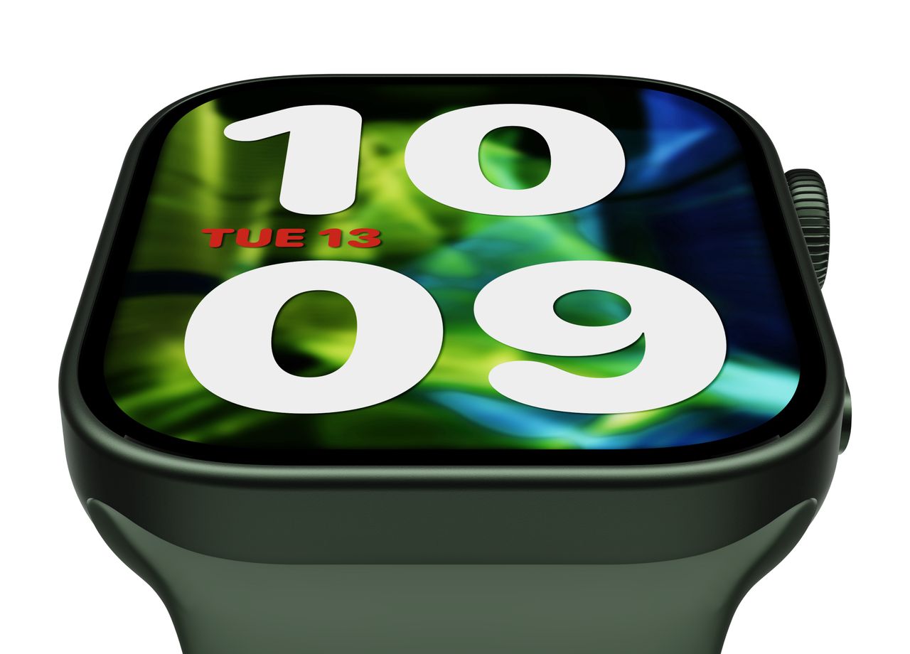 Przewidywany wygląd zegarka Apple Watch Pro