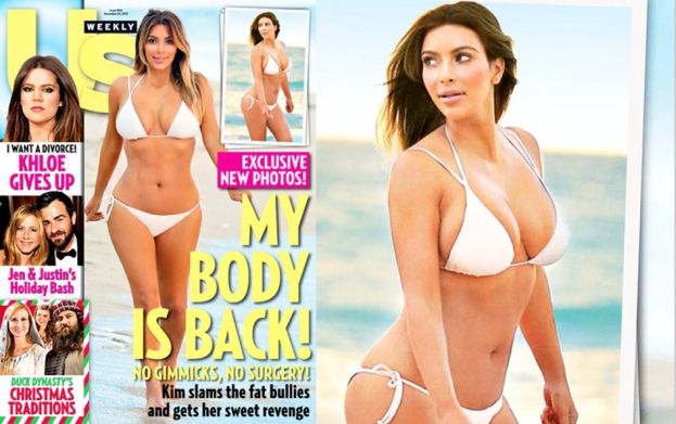 Kardashian W BIKINI na okładce! (FOTO)