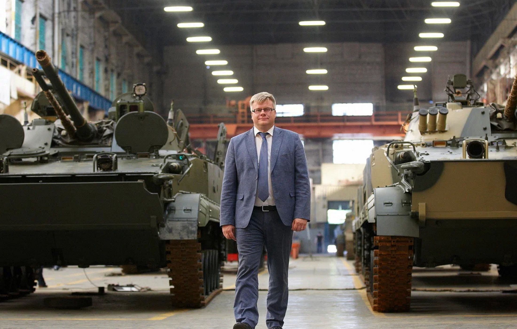 Dyrektor wykonawczy koncernu  Kurganmaszzawod, Pietr Tjukow