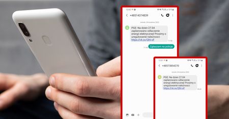 SMS z numeru 514374839 lub 573854270. To nie są wiadomości od PGE