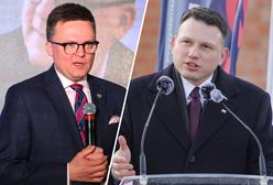 Hołownia komentuje przegraną Mentzena. "2:0, kompletujemy hattricka"