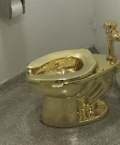 Ukradł złoty sedes za 40 mln złotych. Wiemy, co stało się z łupem