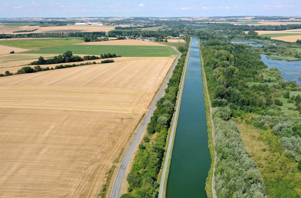 A photo from the website of the Seine-Nord Europe Canal project