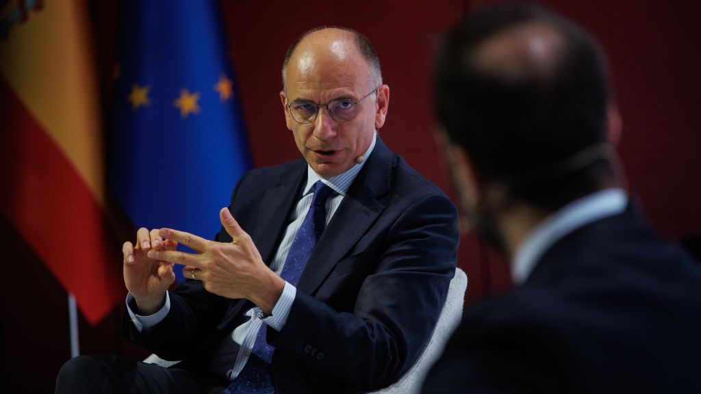 Był premier Włoch Enrico Letta