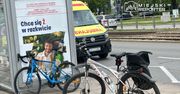 Czołowe zderzenie rowerzystów. Jedna osoba w szpitalu