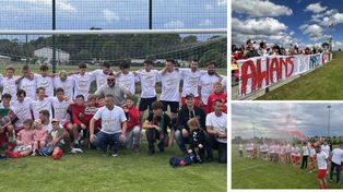 Historyczny awans Orła Służewo do V ligi. Wielkie święto na stadionie i owacje od kibiców. Zdjęcia, wideo